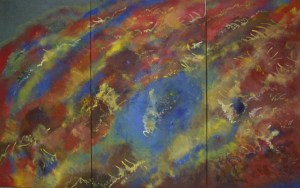 L'abeille dans les cannes