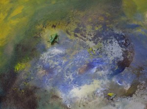 Dessin peint, détail 4