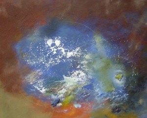 Dessin peint, détail 1