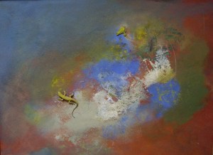 Dessin peint, détail 3